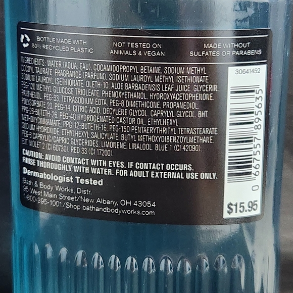 NEW 2-PIECE MEN'S COLLECTION OCEAN BATH & BODY WORKS - Picture 3 of 5